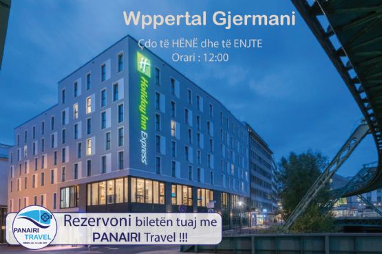 Bileta Autobusi nga Tirana per Wppertal Gjermani nga PANAIRI TRAVEL GJERMANI